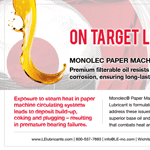 On Target Monolec Paper Machine Lubricant