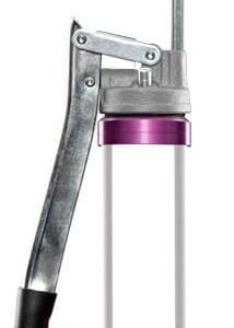 Xport Lever Style Grease Gun with Clear Grease Tube - Purple