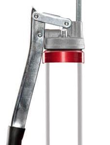 Xport Lever Style Grease Gun with Clear Grease Tube - Red
