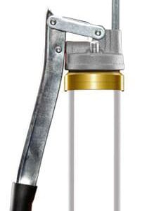 Xport Lever Style Grease Gun with Clear Grease Tube - Gold