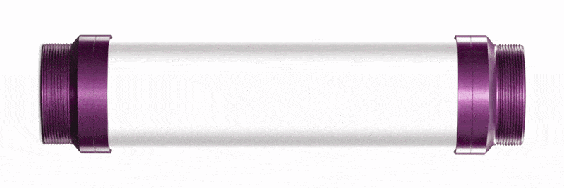 Xport Clear Grease Gun Tube – Purple