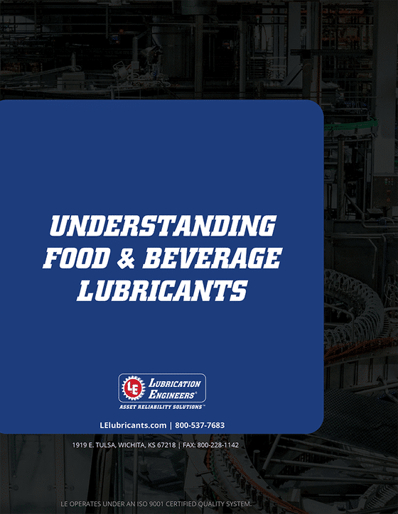 Understanding Food & Beverage Lubricants